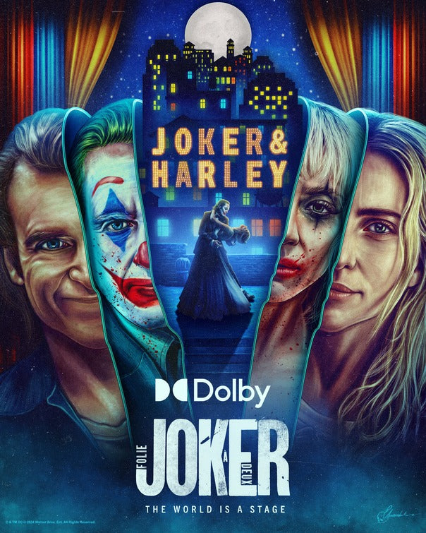 1000 piece jigsaw puzzle for the movie poster: Joker: Folie ¨¤ Deux (2024) ver10