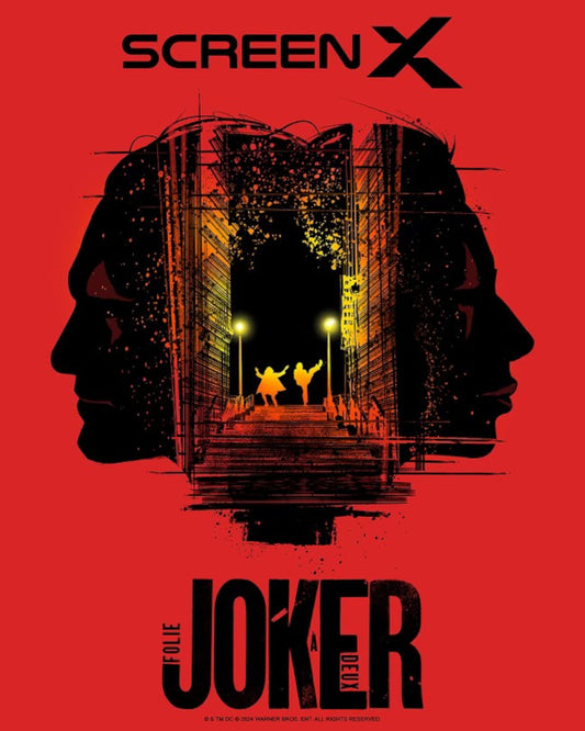 1000 piece jigsaw puzzle for the movie poster: Joker: Folie ¨¤ Deux (2024) ver9