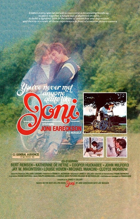 1000 piece jigsaw puzzle for the movie poster: Joni (1979)