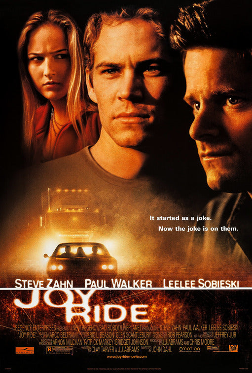 the movie poster: Joy Ride (2001) ver1