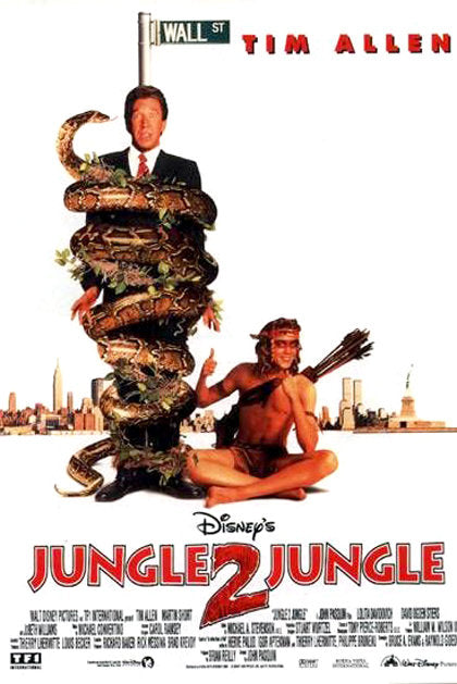 the movie poster: Jungle 2 Jungle (1997) ver1