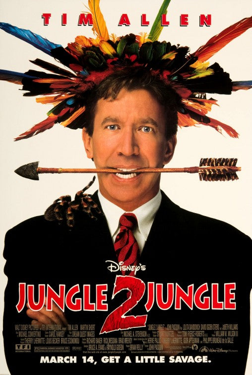 the movie poster: Jungle 2 Jungle (1997) ver2