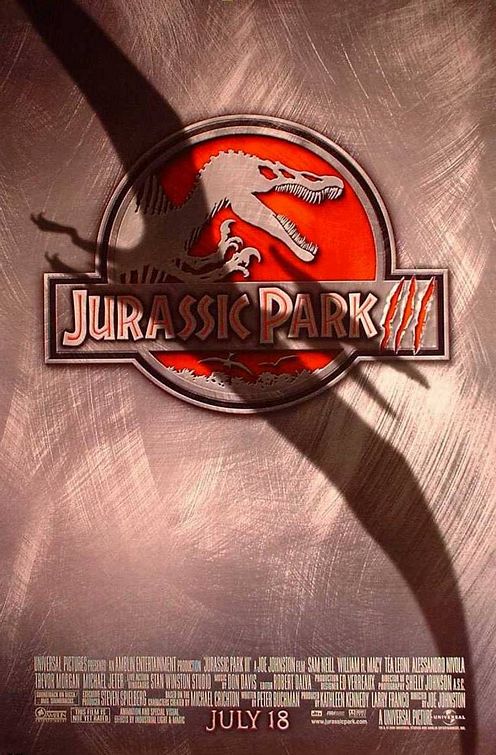 the movie poster: Jurassic Park III (2001) ver2