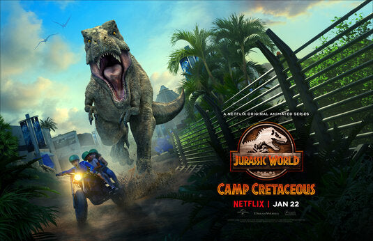 1000 piece jigsaw puzzle for tv poster: Jurassic World: Camp Cretaceous, ver11