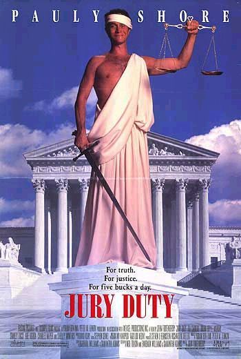 the movie poster: Jury Duty (1995)