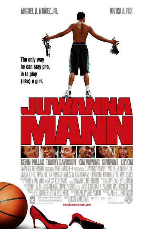 the movie poster: Juwanna Mann (2002) ver2