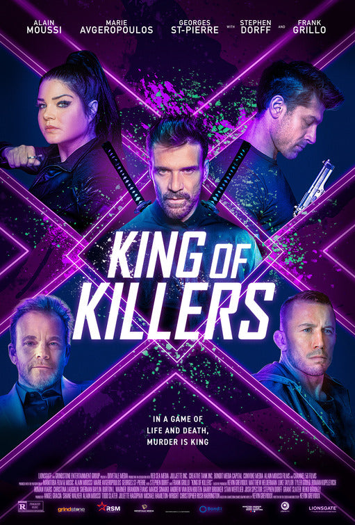 1000 piece jigsaw puzzle for the movie poster: King of Killers (2023)