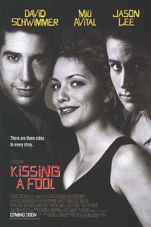 the movie poster: Kissing a Fool (1998) ver1