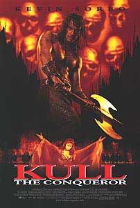 the movie poster: Kull The Conqueror (1997) ver2