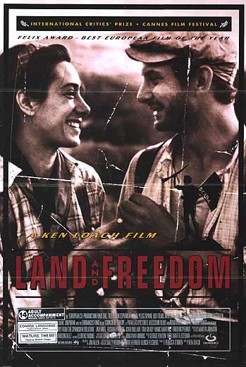 the movie poster: Land And Freedom (1996)