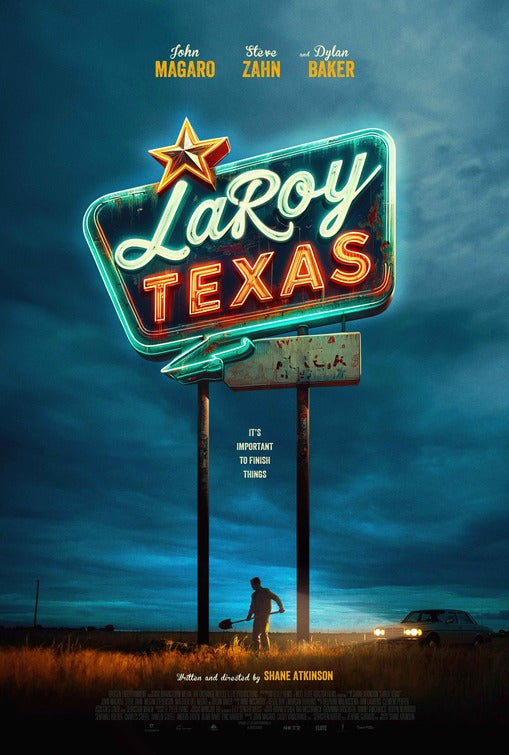 1000 piece jigsaw puzzle for the movie poster: LaRoy, Texas (2024)