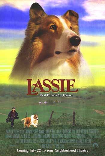 the movie poster: Lassie (1994)