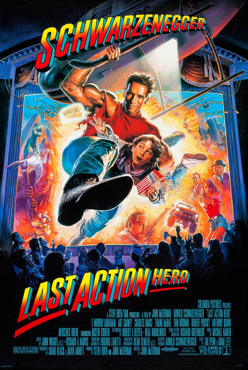 the movie poster: Last Action Hero (1993) ver2