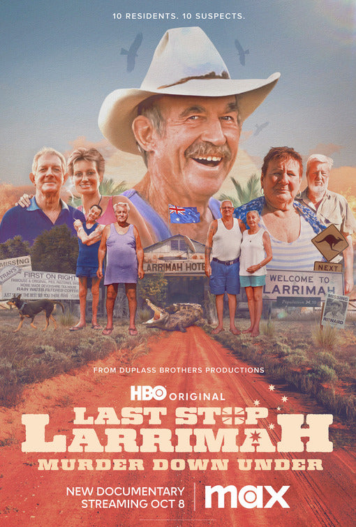 1000 piece jigsaw puzzle for the movie poster: Last Stop Larrimah (2023)