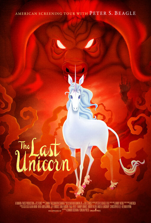 1000 piece jigsaw puzzle for the movie poster: The Last Unicorn (1982) ver2