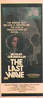 the movie poster: The Last Wave (1977) ver2