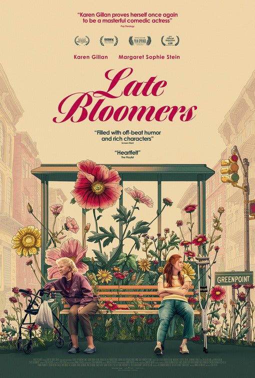 1000 piece jigsaw puzzle for the movie poster: Late Bloomers (2024)