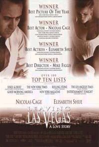 the movie poster: Leaving Las Vegas (1995) ver3