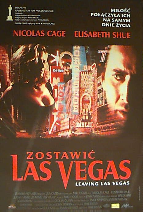 the movie poster: Leaving Las Vegas (1995) ver5