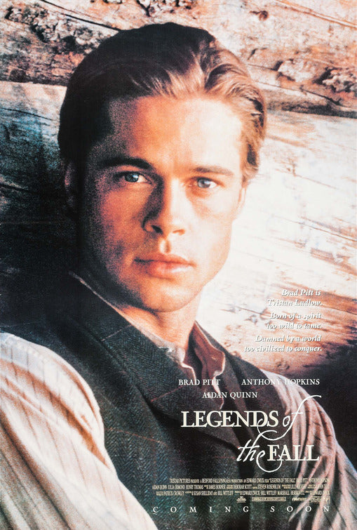 the movie poster: Legends Of The Fall (1994) ver2