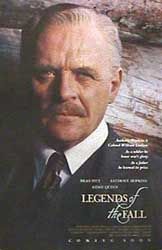 the movie poster: Legends Of The Fall (1994) ver3