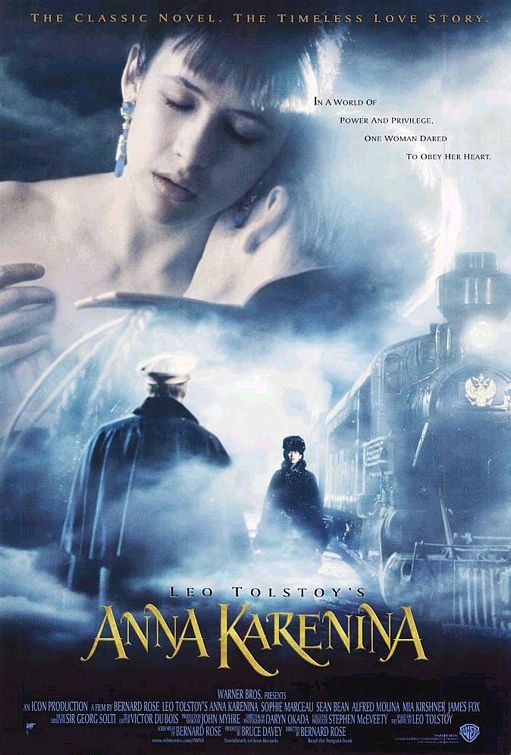 the movie poster: Leo Tolstoy's Anna Karenina (1997)