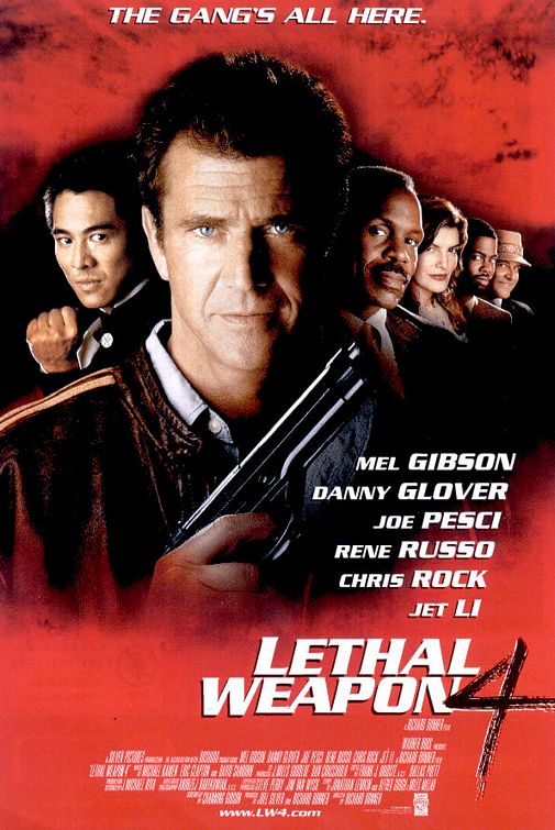 the movie poster: Lethal Weapon 4 (1998) ver3