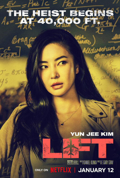 1000 piece jigsaw puzzle for the movie poster: Lift (2024) ver9