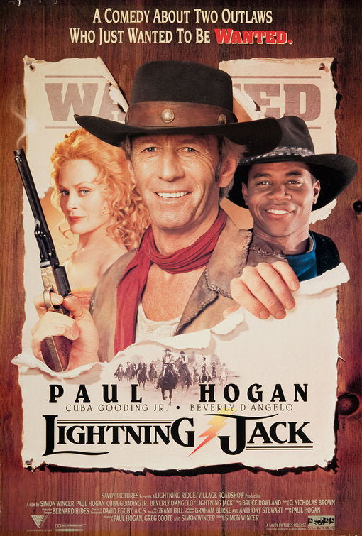 the movie poster: Lightning Jack (1994)