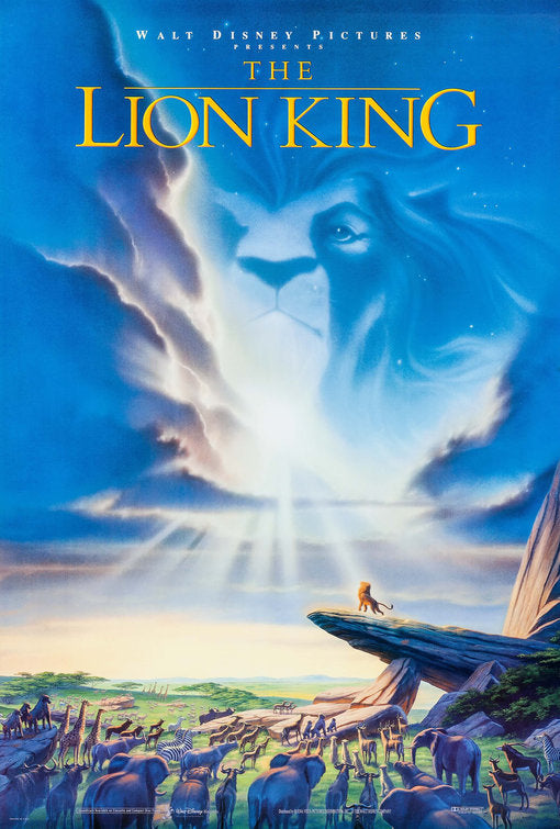 the movie poster: The Lion King (1994) ver1