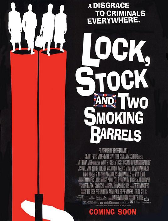 the movie poster: Lock, Stock, and Two Smoking Barrels (1999) ver1