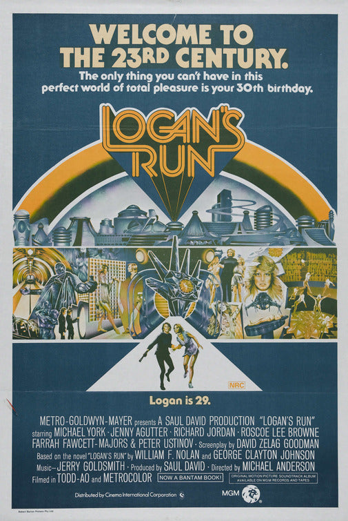 1000 piece jigsaw puzzle for the movie poster: Logan's Run (1976) ver5