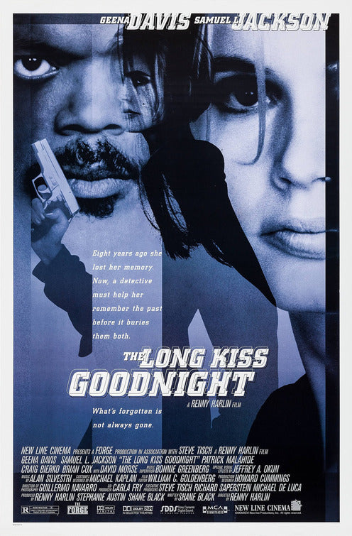 the movie poster: The Long Kiss Goodnight (1996) ver1