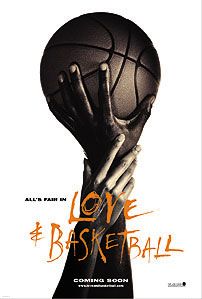 the movie poster: Love and Basketball (2000)