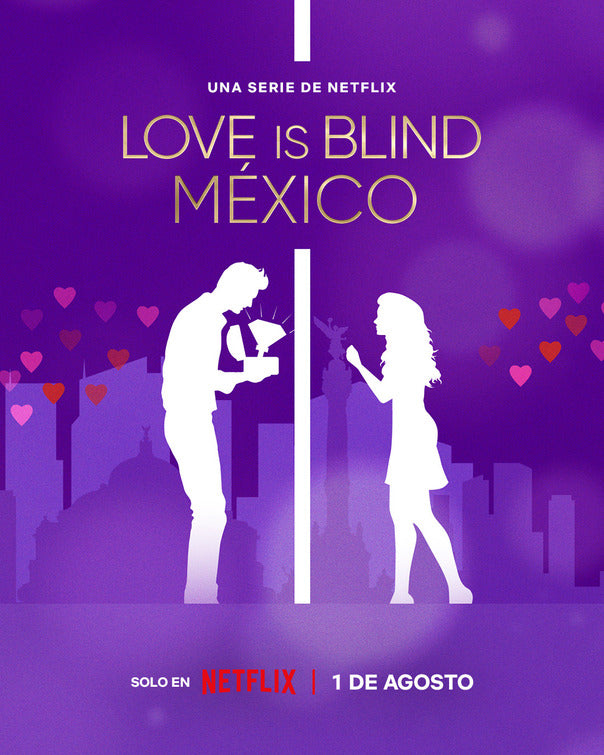 1000 piece jigsaw puzzle for tv poster: Love is Blind: Mexico