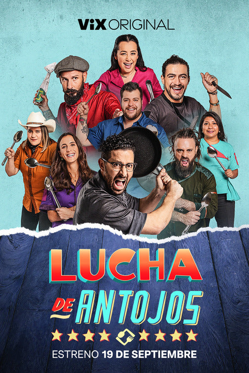 1000 piece jigsaw puzzle for tv poster: Lucha de Antojos, ver2