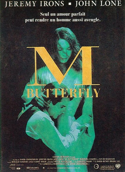 the movie poster: M. Butterfly (1993) ver2