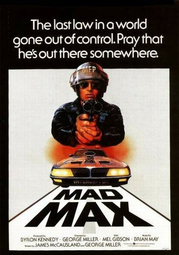 the movie poster: Mad Max (1979) ver1