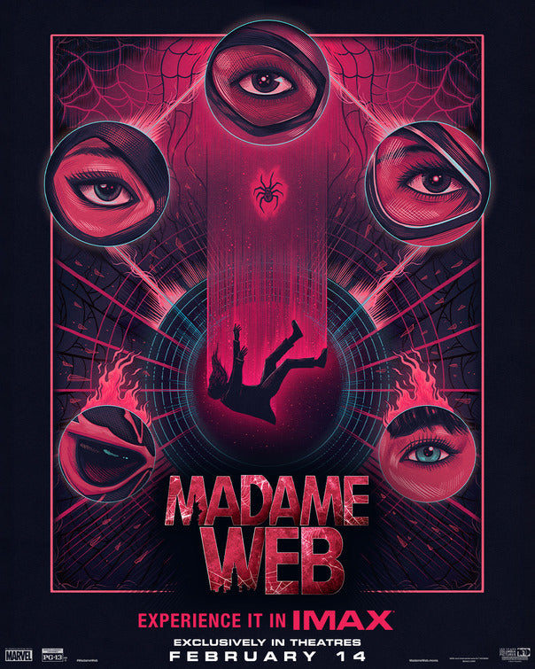 1000 piece jigsaw puzzle for the movie poster: Madame Web (2024) ver14