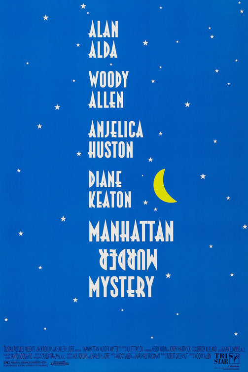 the movie poster: Manhattan Murder Mystery (1993)