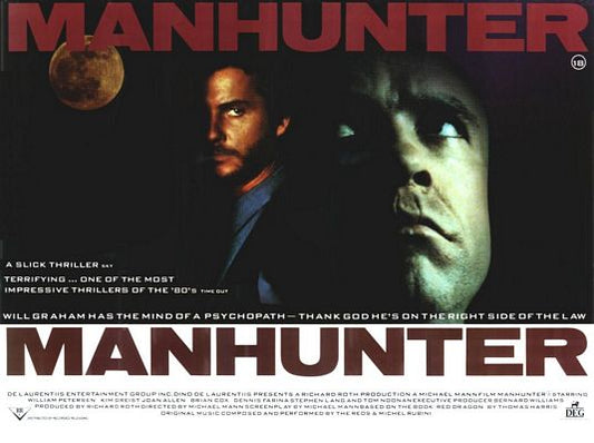 the movie poster: Manhunter (1986) ver3