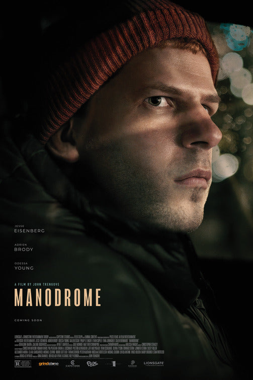 1000 piece jigsaw puzzle for the movie poster: Manodrome (2023)