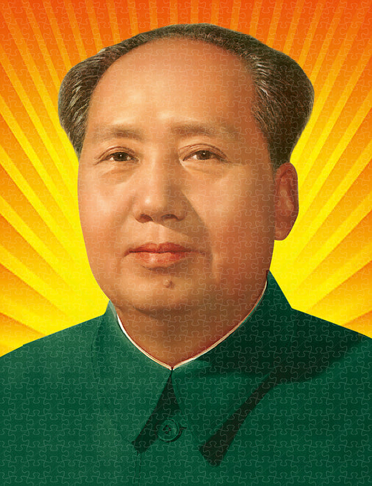 puzzle for poster, mao zedong (1000 pieces)