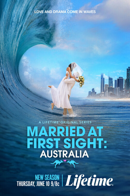 1000 piece jigsaw puzzle for tv poster: Married at First Sight Australia