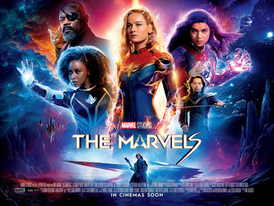 1000 piece jigsaw puzzle for the movie poster: The Marvels (2023) ver16