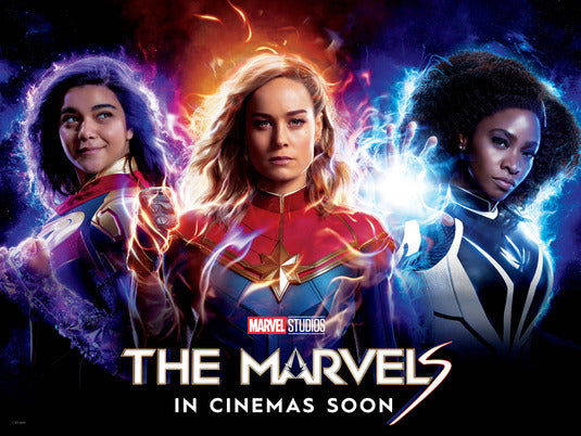 1000 piece jigsaw puzzle for the movie poster: The Marvels (2023) ver17