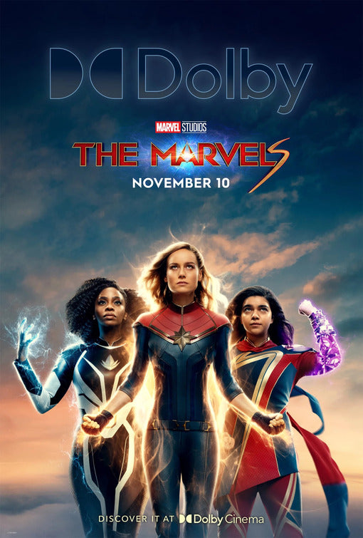 1000 piece jigsaw puzzle for the movie poster: The Marvels (2023) ver7