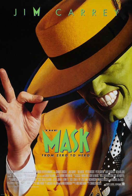 the movie poster: The Mask (1994)