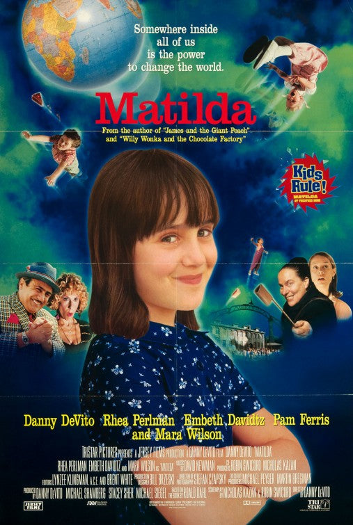 the movie poster: Matilda (1996)