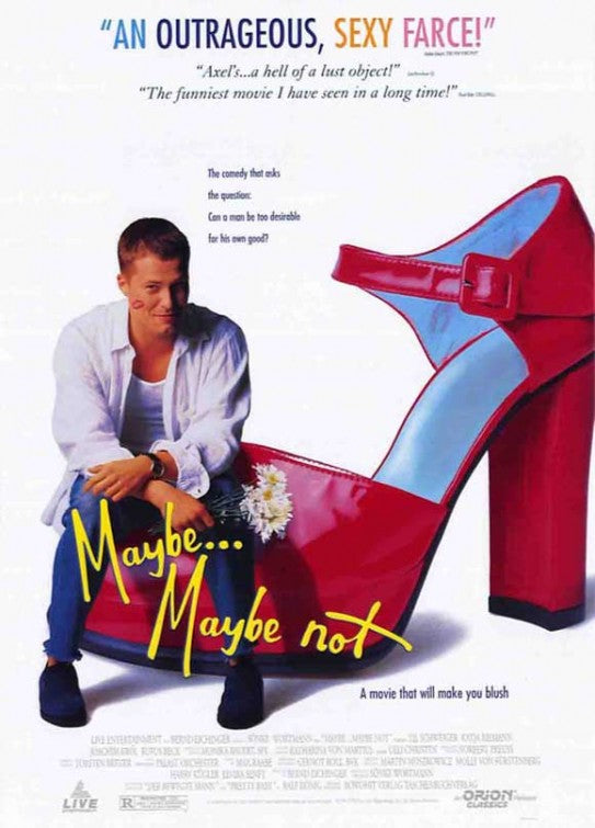 the movie poster: Maybe, Maybe Not (1996)